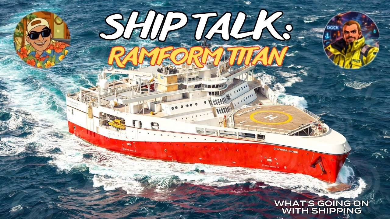 Разговор о судах: Ramform Titan &mdash; самые широкие исследовательские суда в мире