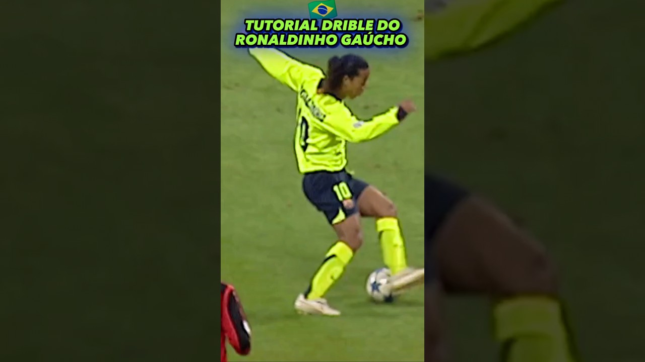 🟢 TUTORIAL DO DRIBLE R&Aacute;PIDO DO RONALDINHO GA&Uacute;CHO 😱⚽⚡ #futebol #tutorial #dribles #ronaldinho #r10