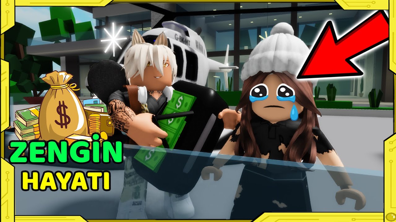 FAKİR KIZA ZENGİN HAYATI YAŞATTIM!🤑🤣 ROBLOX Brookhaven🏡RP