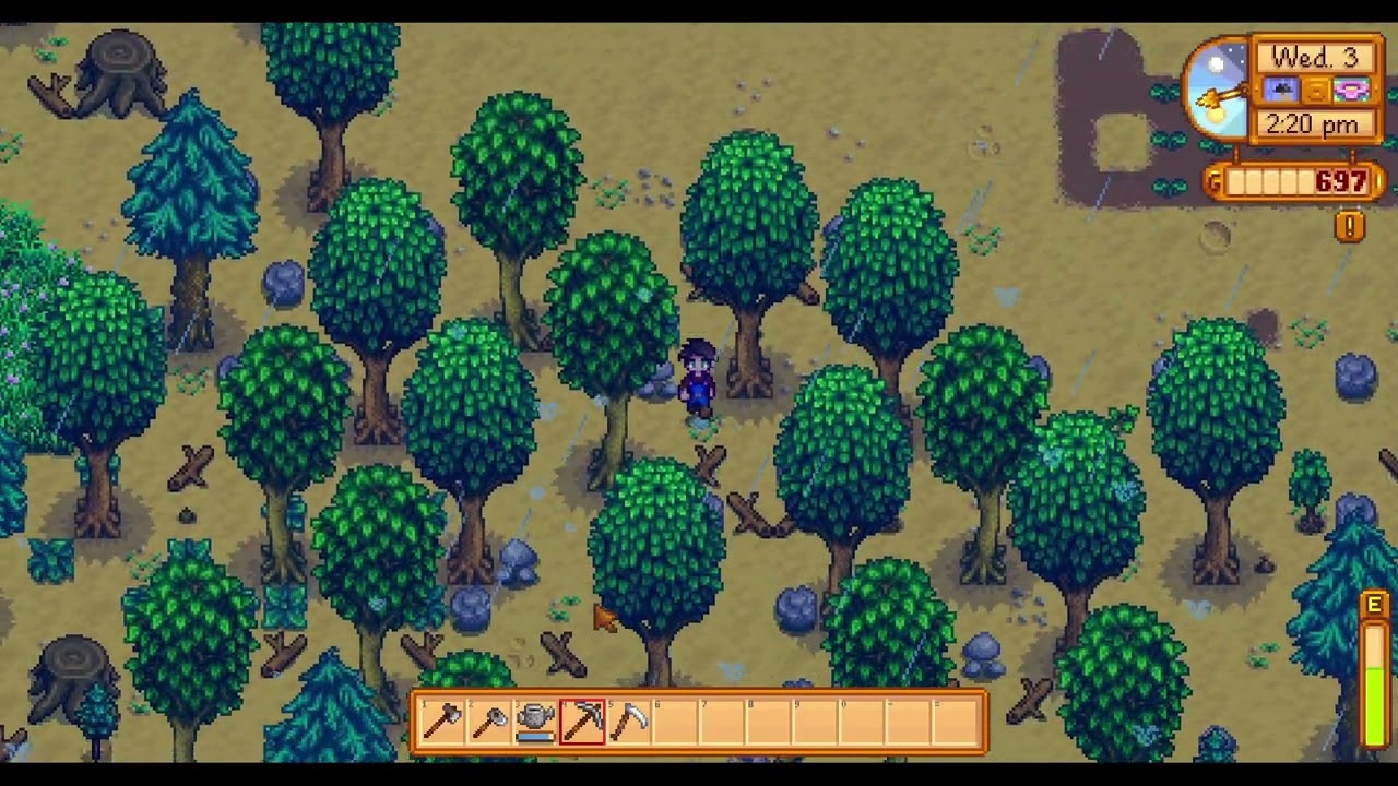 Stardew Valley But I can only play when its that season and that day : Spring Day 3