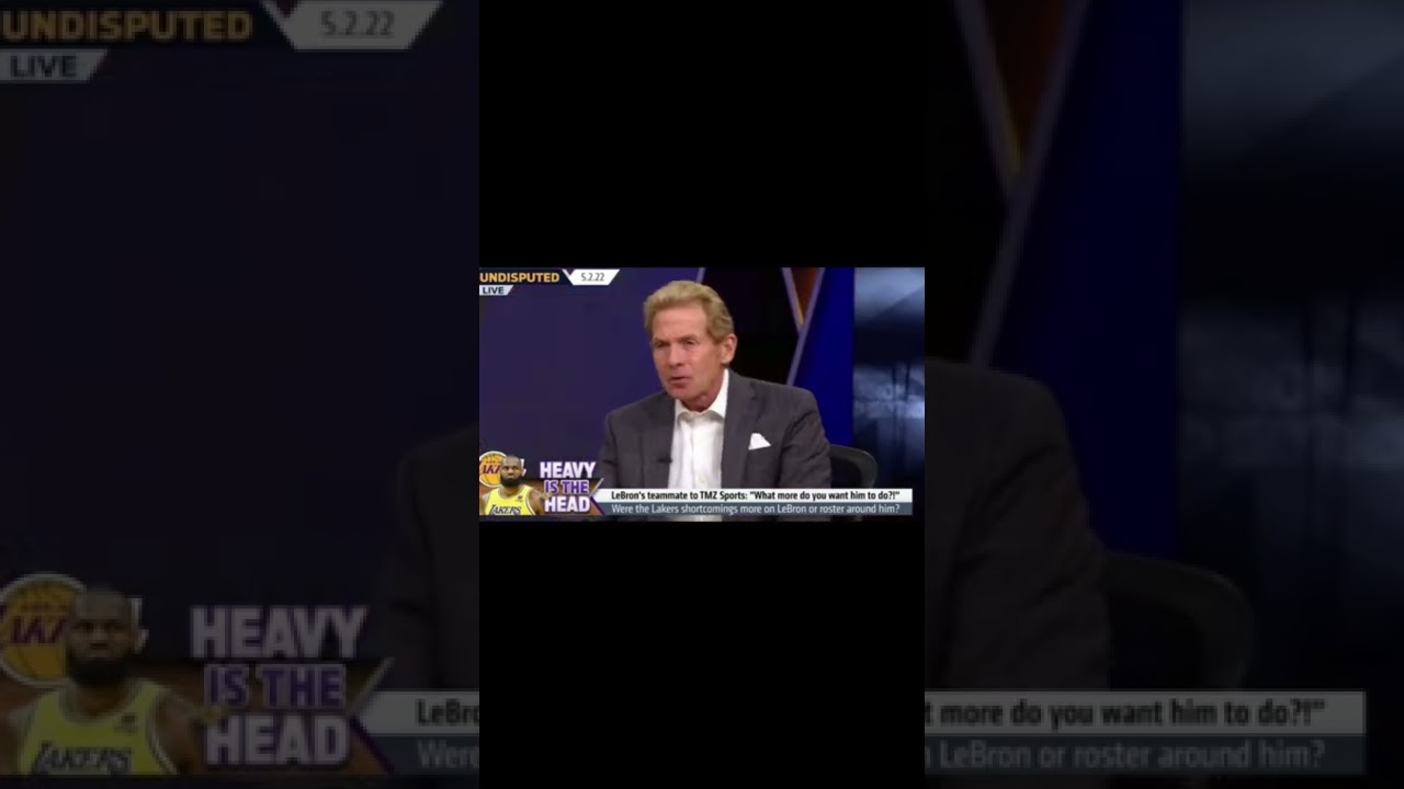 SKIP BAYLESS BEING A DISGRACE TO SPORTS MEDIA&hellip;.