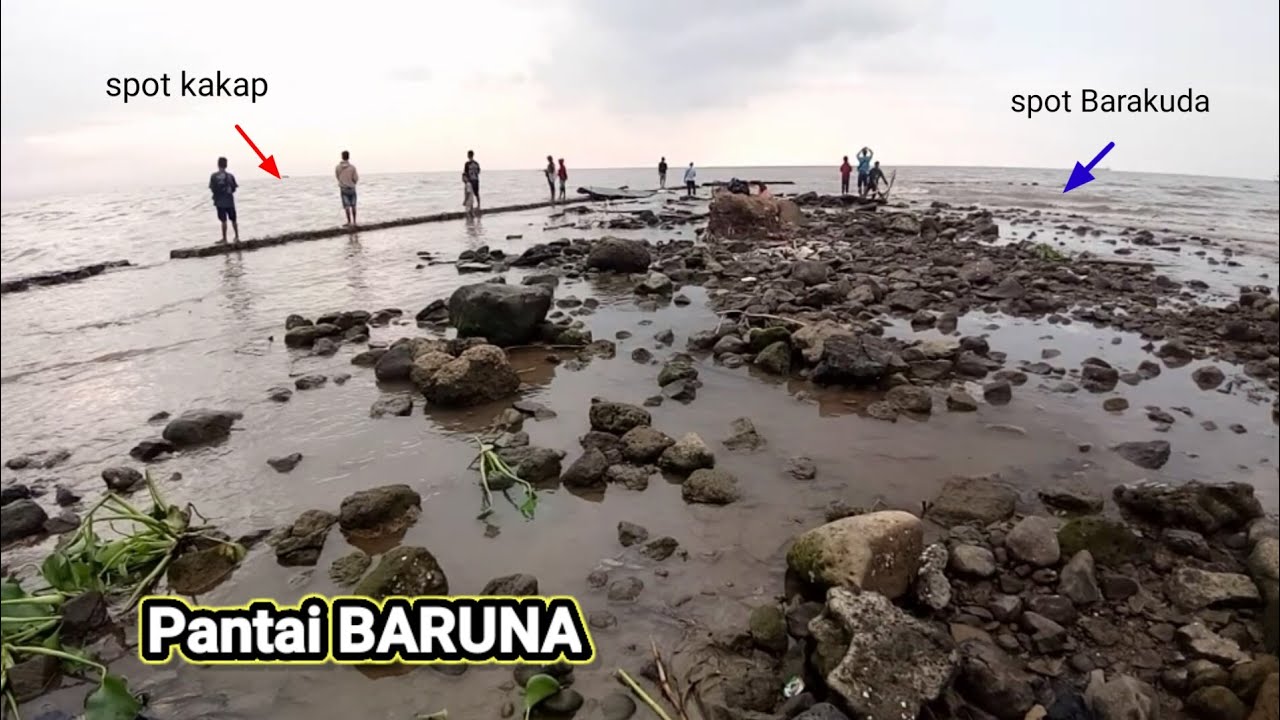 Spot VIRAL !! akses, rute, potensi mancing pantai Baruna terkini !Mancing Semarang
