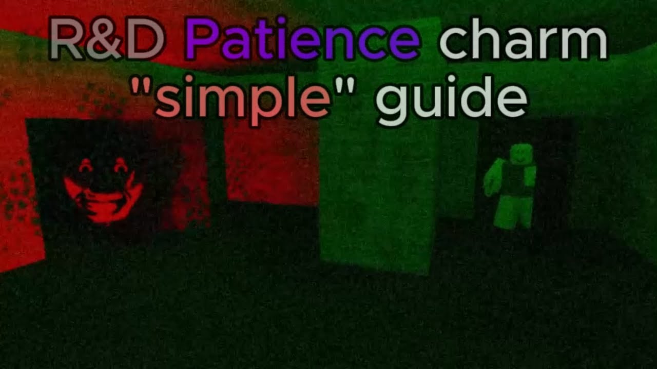 Rooms and Doors Patience Charm 