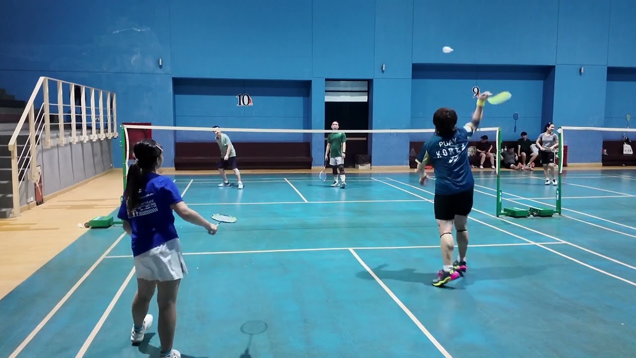 HappyBadminton  24/02/2026 -  03#ก๊วนแฮปปี้ #ตีแบด #แบดมินตัน 