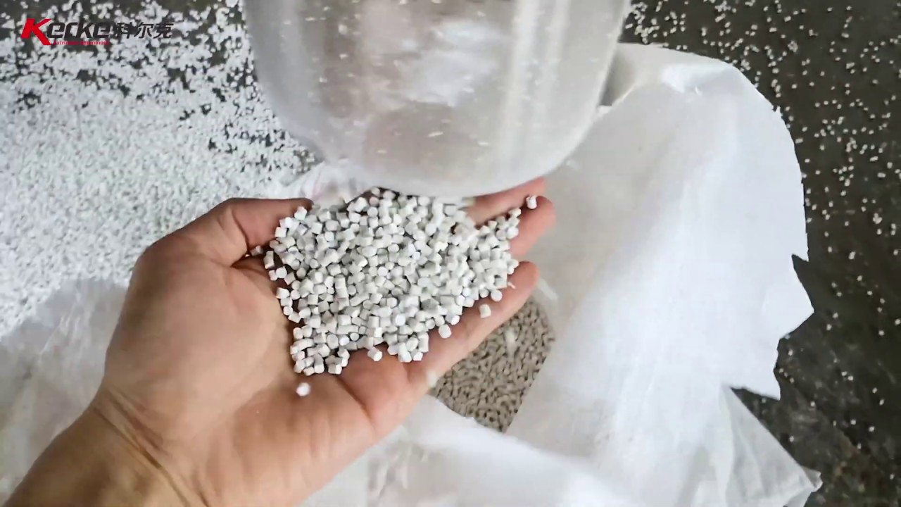 1000kg/h PP/PE+80~90% Calcium Carbonate (Caco3) Compounding Filler Masterbatch Twin Screw Extruder