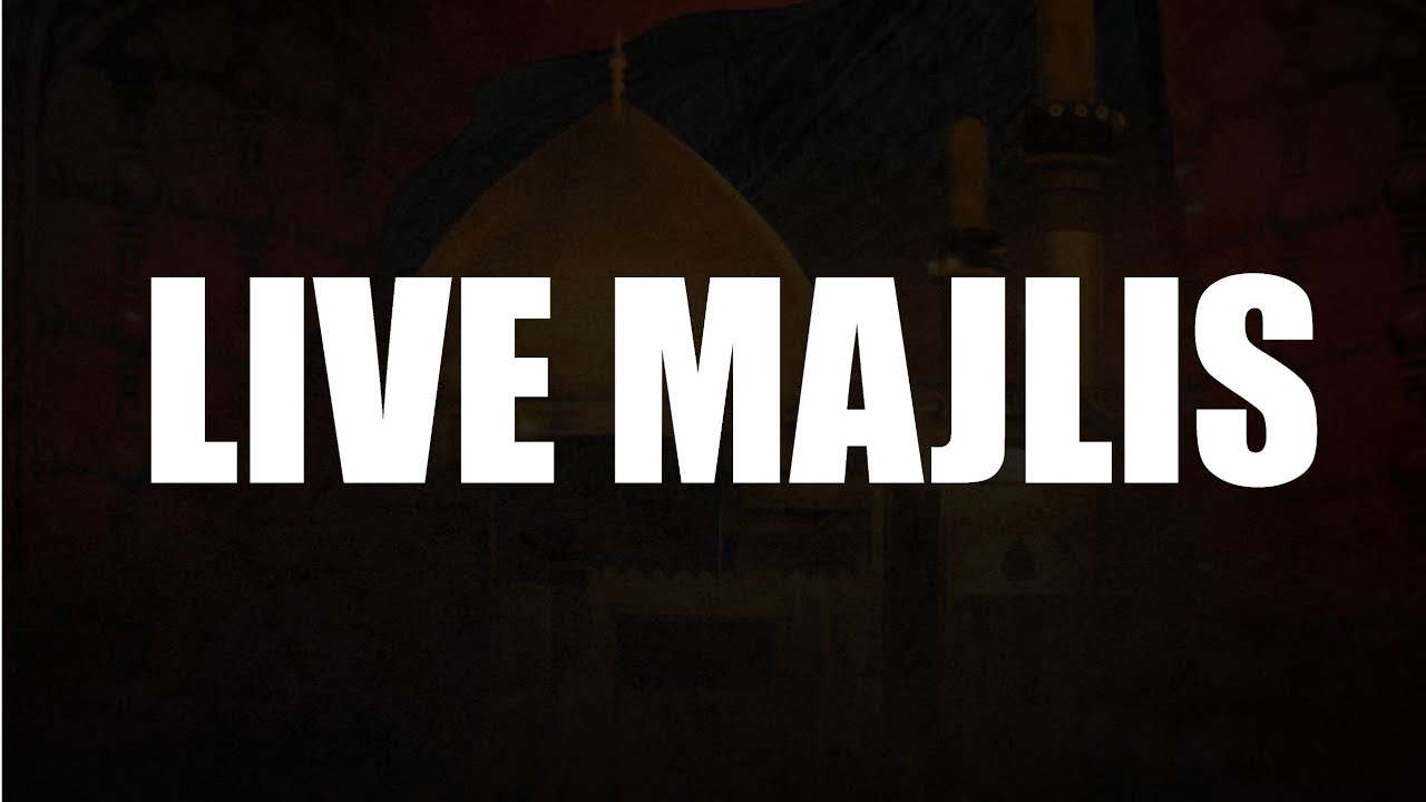 Live Majlis-E-Tarheem Shaheed Syed AyatUllah Ali Khamenei SB ||Maulana S.Imam Haider Zaidi|| Khureji