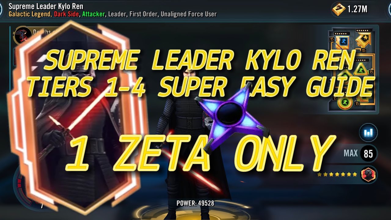 How to Unlock SLKR in 2024 (Tiers 1-3) | PAIN FREE | 0 WASTED TICKETS | SWGOH