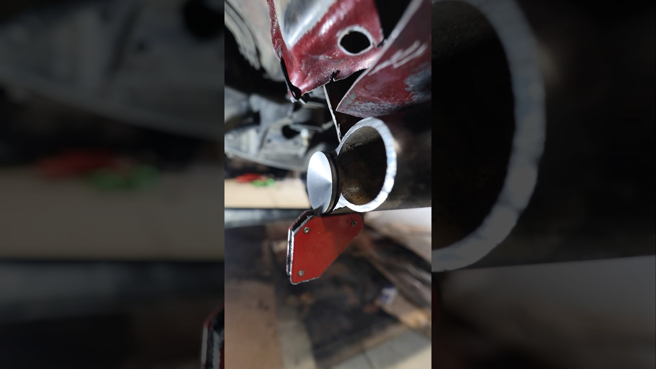 How To Seal Rock Slider Tubing #offroad #truck #4x4 #toyota #landcruiser #welding