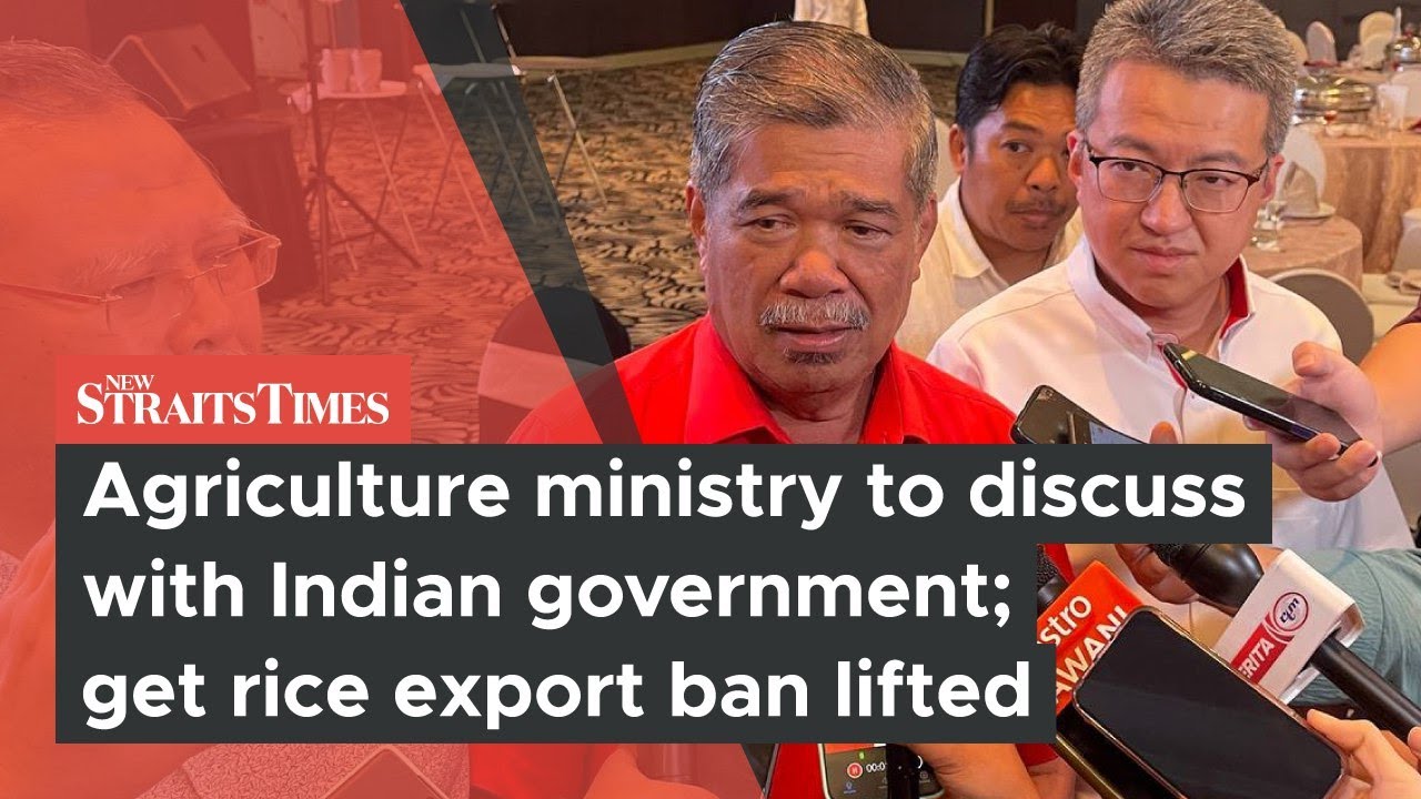 Agriculture ministry to discuss with Indian government; get rice export ban lifted