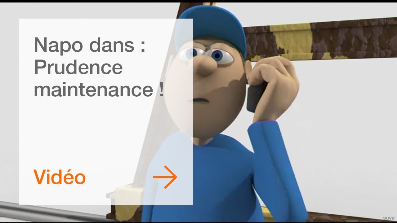 Napo dans : Prudence maintenance ! Les travaux de maintenance impliquent des risques !