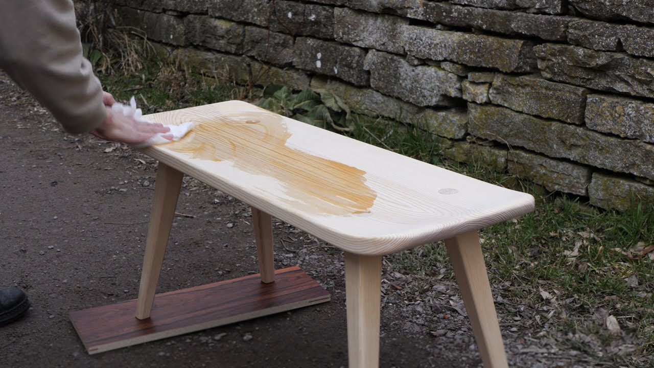 Making Visingsö benches designed by Carl Malmsten