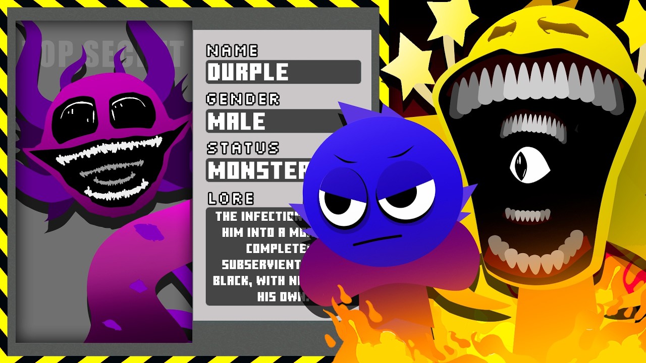 Sprunki - OUT OF THE BOX | PHASE 4 | All Description | LORE | NEW MOD