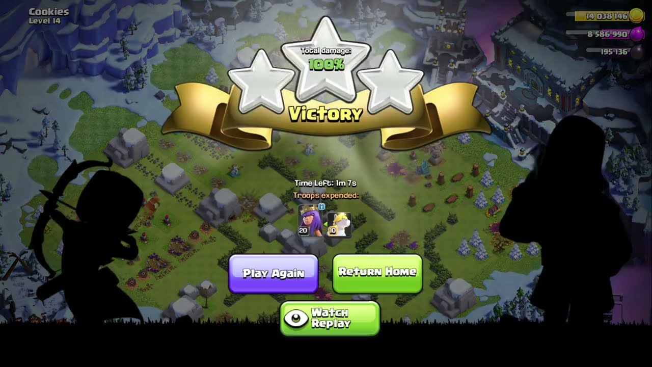 Control hero's Challenge 14 | COC