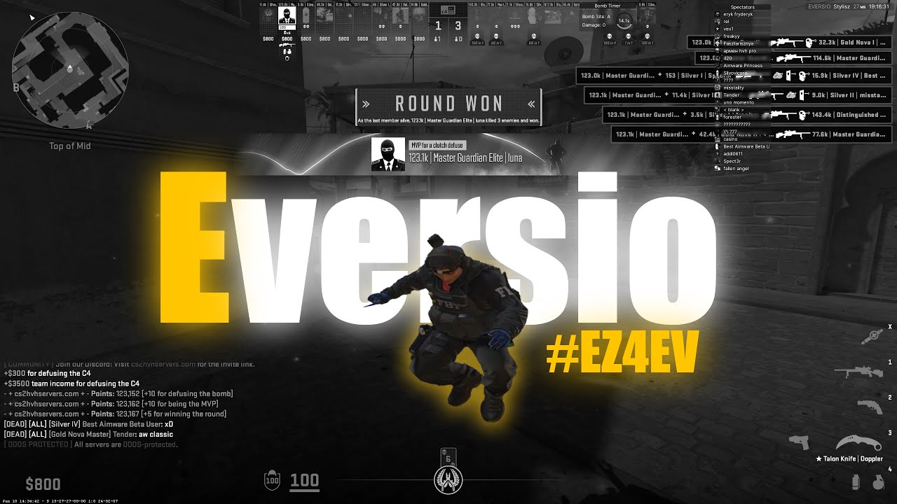 #cs2 hvh ft eversio.dev alpha | hvh highlights #22