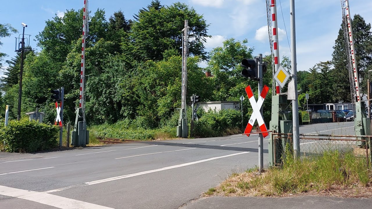 Bahnübergang Münster Mecklenbeck 