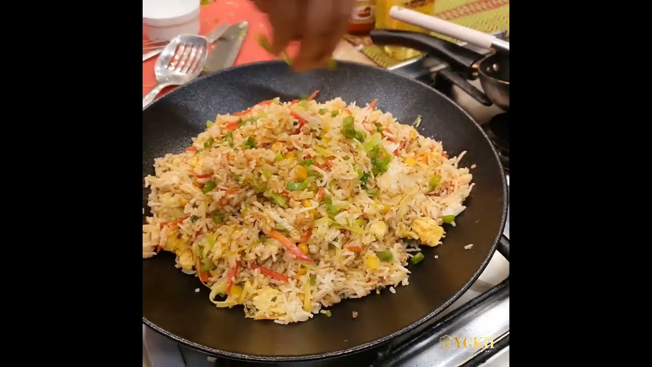 Chicken & Vegetables Fried Rice by Yeh Ghar ka Hai (YGKH)