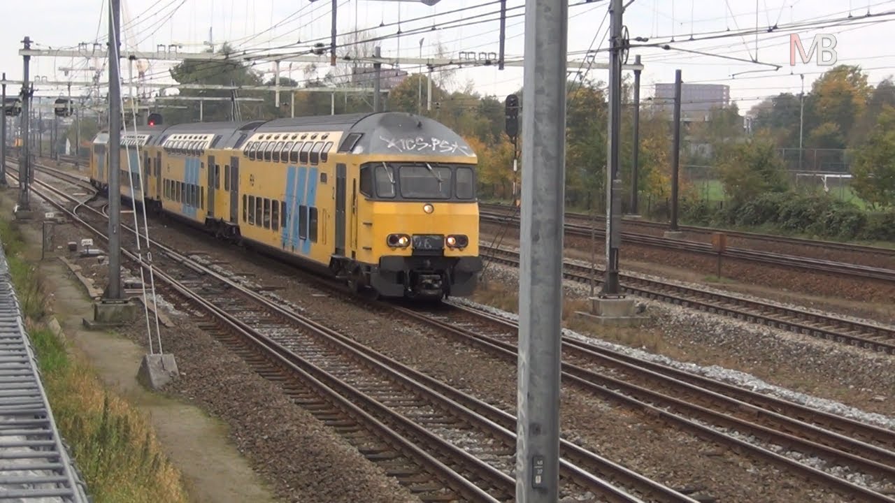 Amersfoort in 2011 met treinen