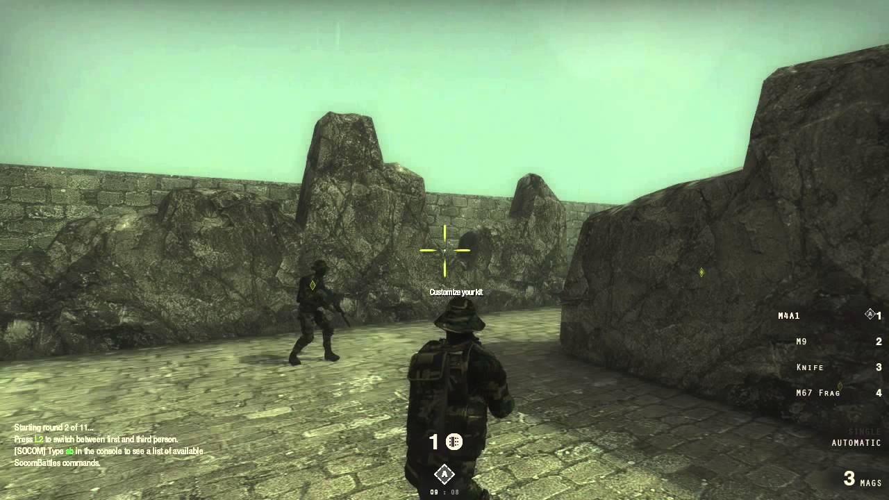 Clan SCEA - Clan DDs - Socom Ins alpha servers fun - Nov 2015