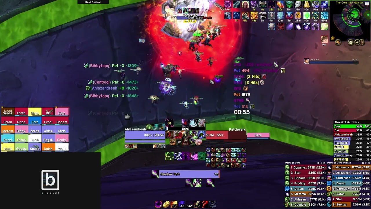 #1 World DPS Patchwerk | Wrath of the Lich King Classic Affliction Warlock