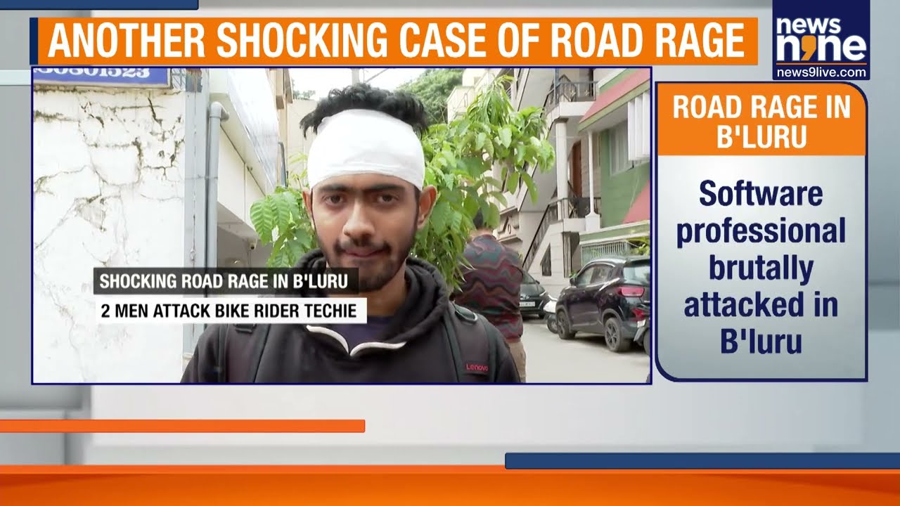 Bengaluru Road Rage Horror: Couple Rams Bikers After Minor Crash, 1 Dead | News9