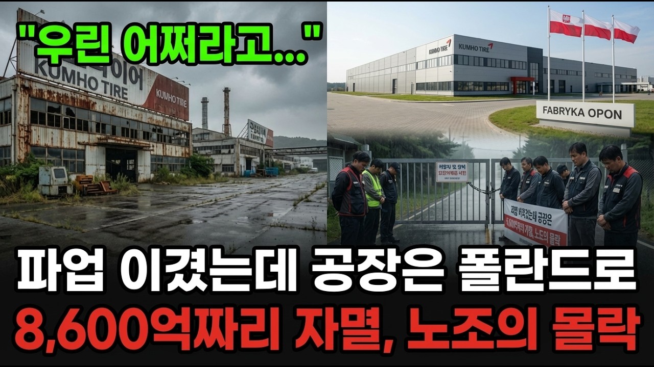 파업 이겼는데 공장은 폴란드로, 8,600억과 함께 사라져버린 노조의 처절한 몰락