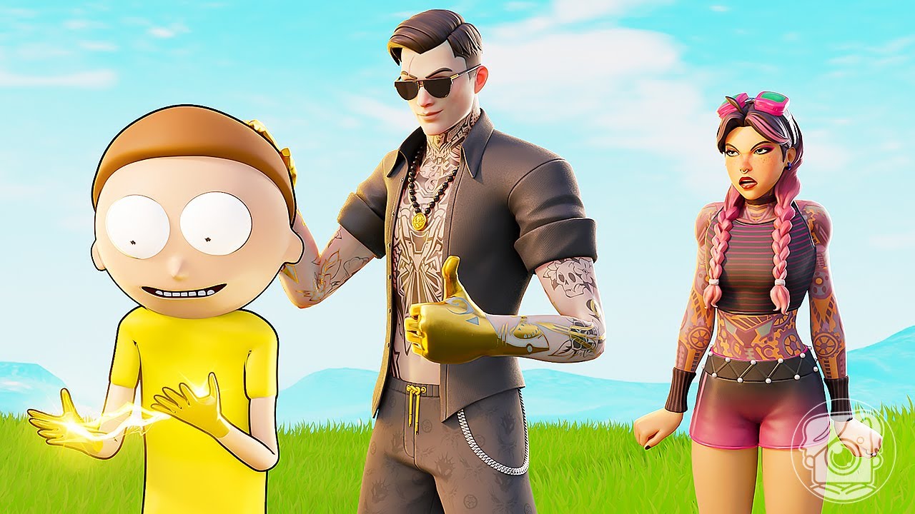MIDSUMMER MIDAS ADOPTS MORTY?! (A Fortnite Short Film)