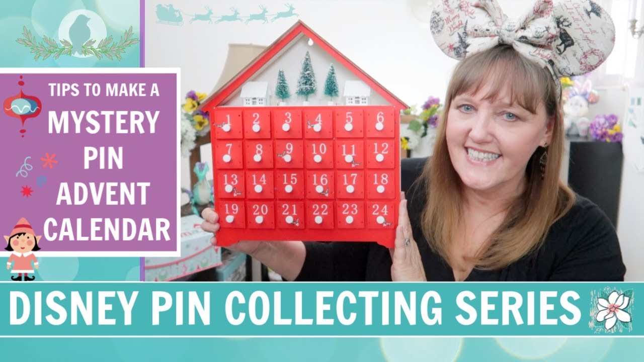 How to Put Together a Disney Mystery Pin Advent Calendar | Disney Pin Collecting & Trading Series