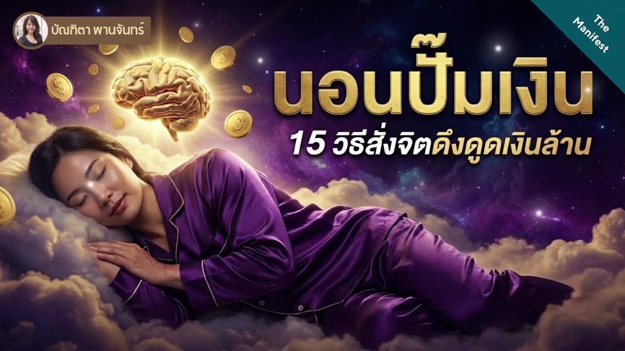 เงินวิ่งเข้าหาไม่หยุด! 15วิธีสั่งจิตดึงดูดเงินล้าน เปลี่ยนคุณเป็นแม่เหล็กดูดเงิน | บัณฑิตา พานจันทร์