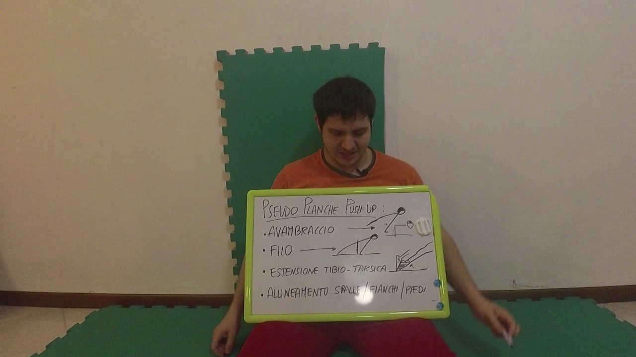 COME ALLENARE LE SPALLE NEL CALISTHENICS? GLI PSEUDO PLANCHE PUSHUP