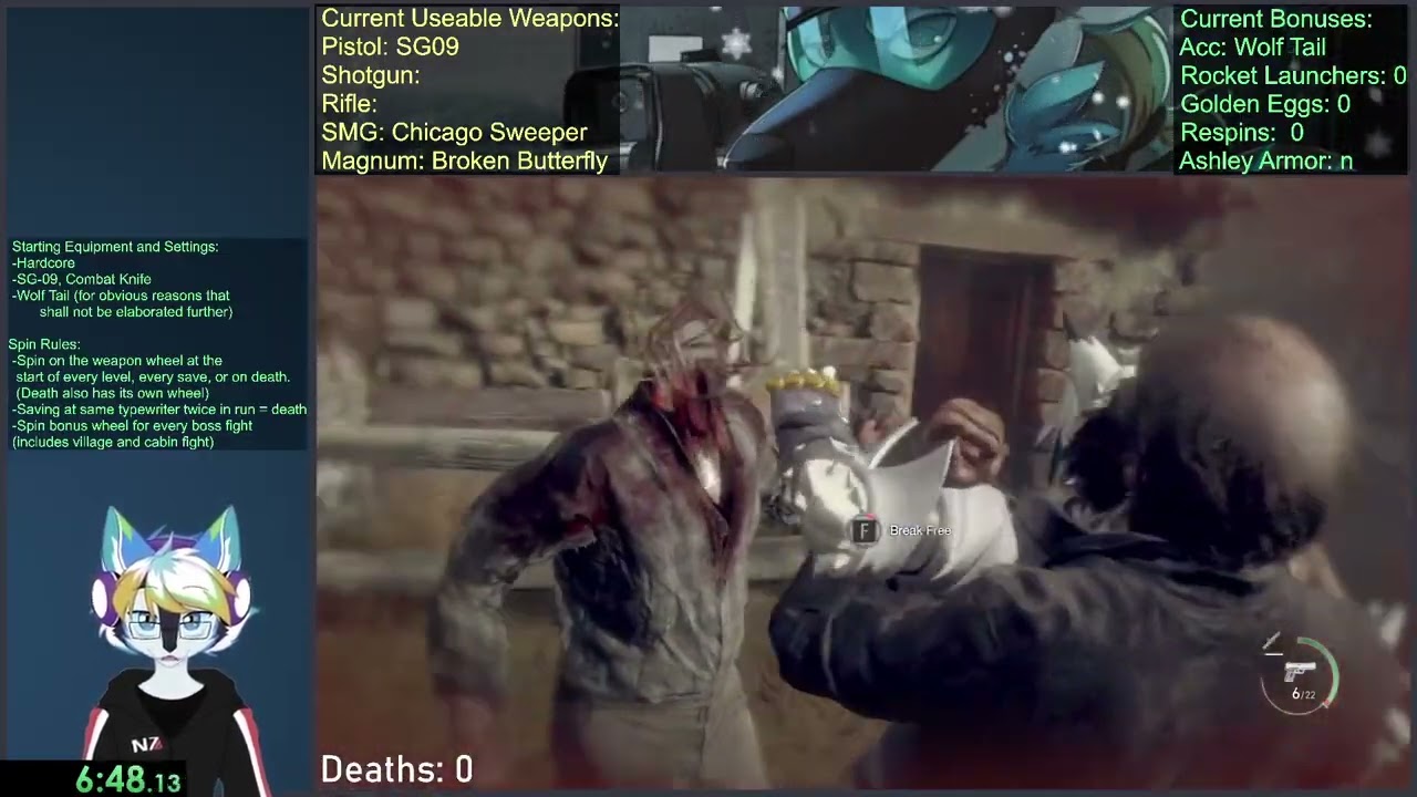 RE4 Hardcore Roulette: Attempt 1