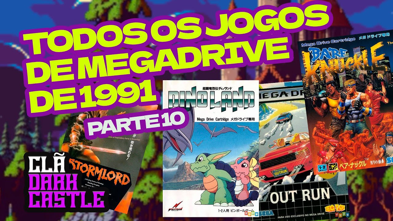 TODOS OS JOGOS DO MEGA DRIVE - 1991 parte 10/20