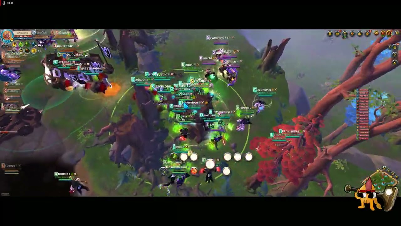 Albion Online ZVZ POV forjacorteza Who is Lobitos? vs Gelo Teco vs Mao elastico