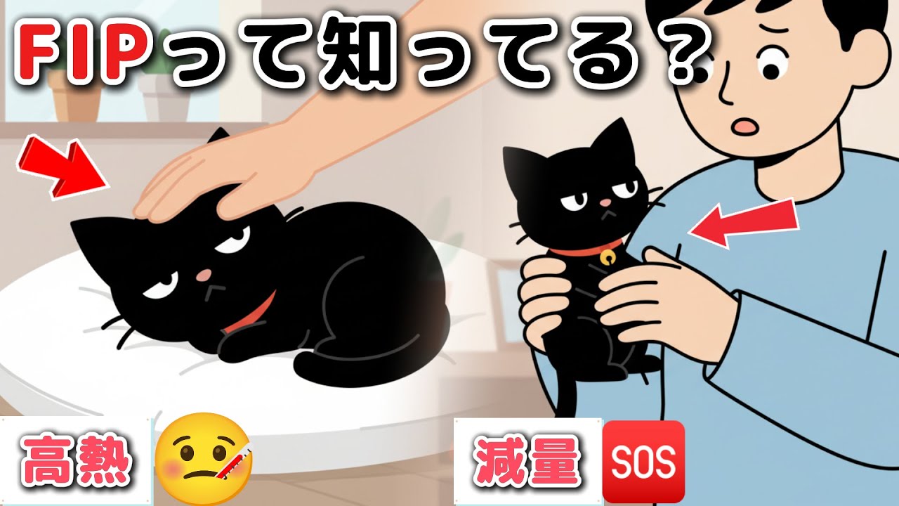【猫の雑学】見逃さないで！FIPの初期サイン5選