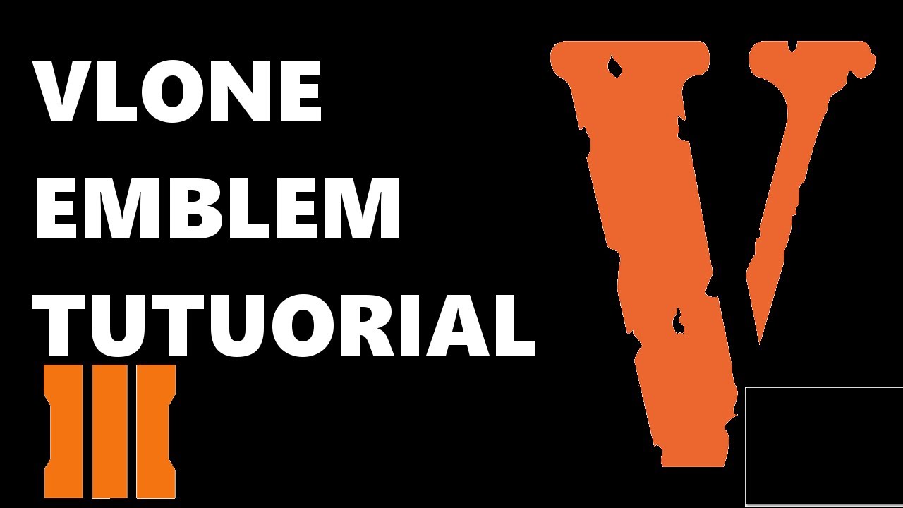 VLONE EMBLEM TUTORIAL NEW! (Call of Duty Black Ops 3)