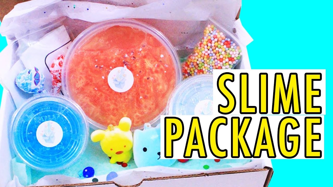 THE BEST SLIME PACKAGE EVER!!!