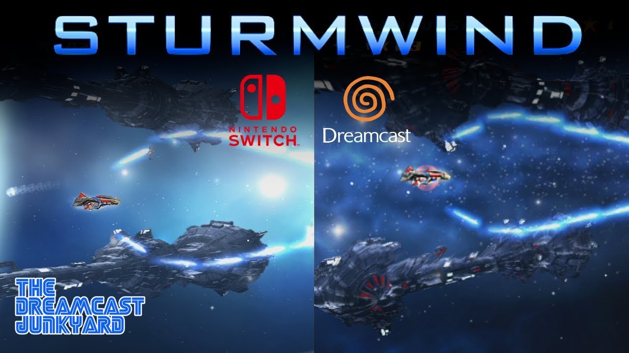 Sturmwind Sega Dreamcast & Nintendo Switch Comparison
