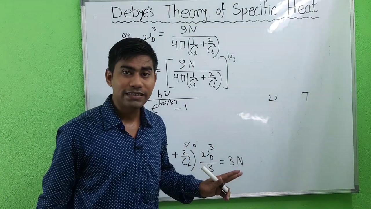 Debye's Theory of Specific Heat