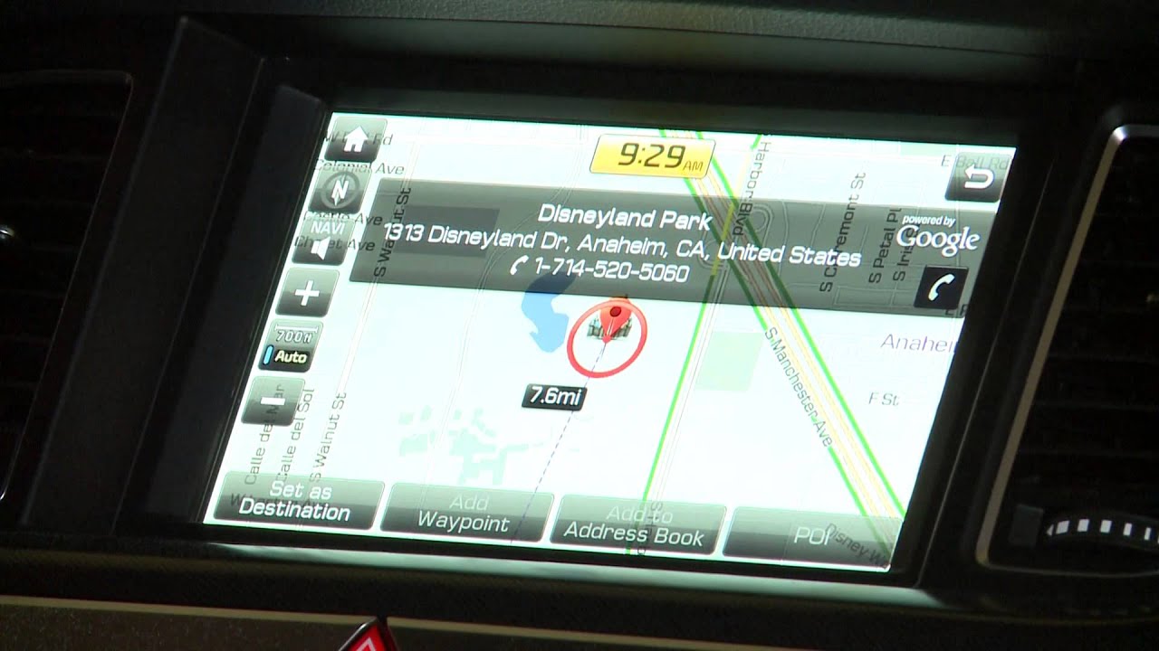 Second Generation Blue Link system in the 2015 Hyundai Genesis