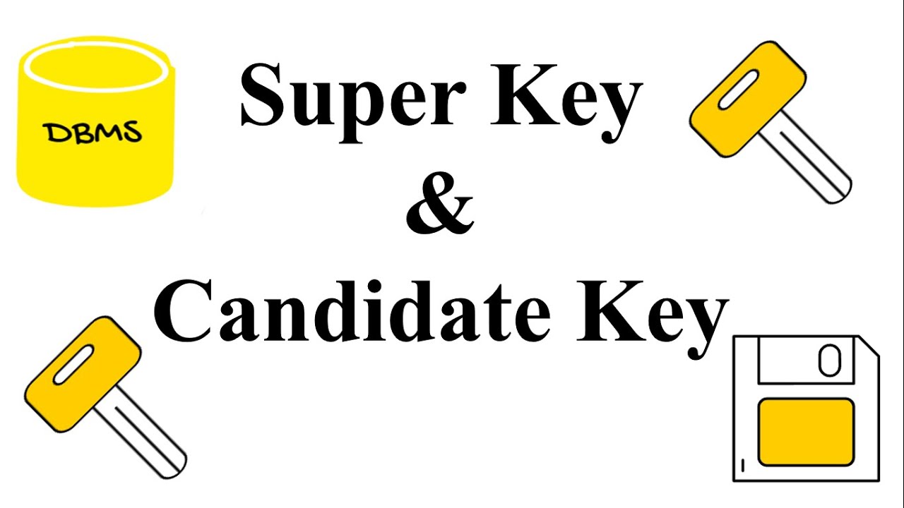 Super Key & Candidate Key | Chapter 2 |Lecture 4
