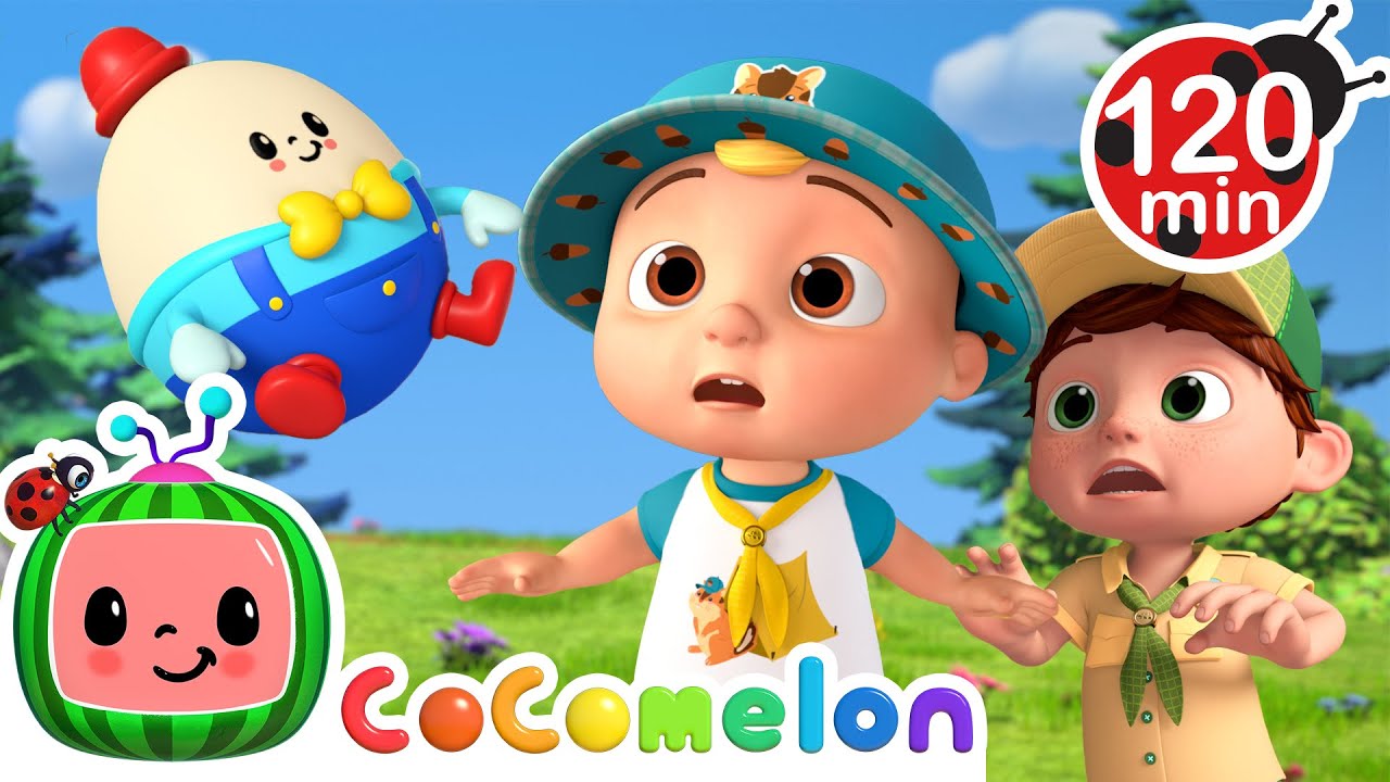 Humpty Dumpty Egg Toy Chase! 😮 | CoComelon Nursery Rhymes and Kids Songs | Animals for Kids