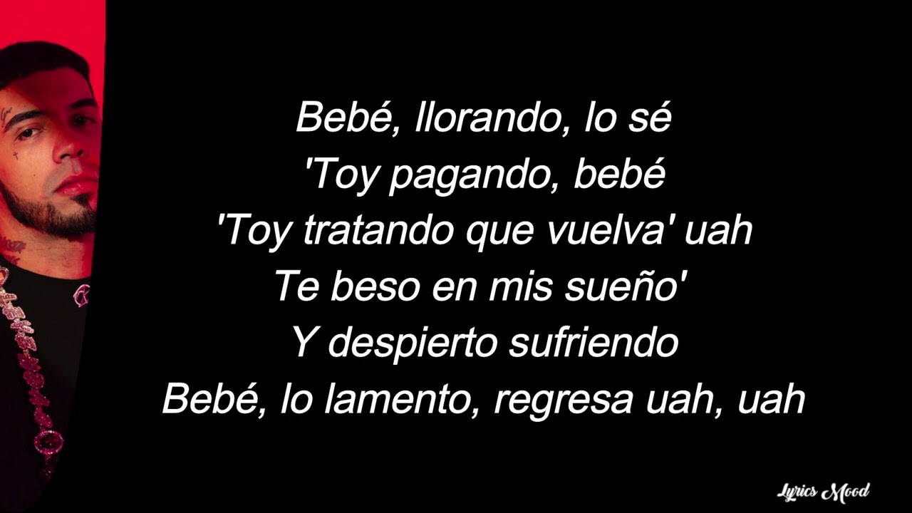 Anuel AA - Luces Tenues LETRA