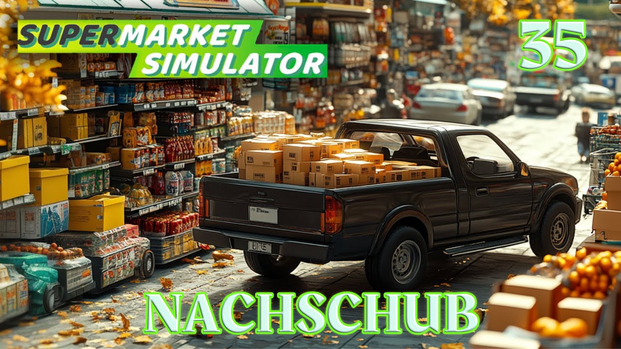 📦 Zum NACHSCHUB kaufen einen KREDIT. LÄUFT doch 🤭😄 | 🛒 Supermarkt Simulator 💰 Early Access | # 35