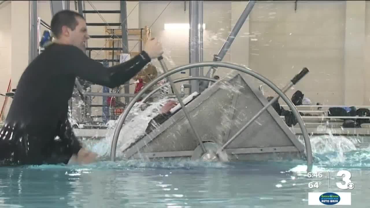 A behind-the-scenes look at Navy water survival training