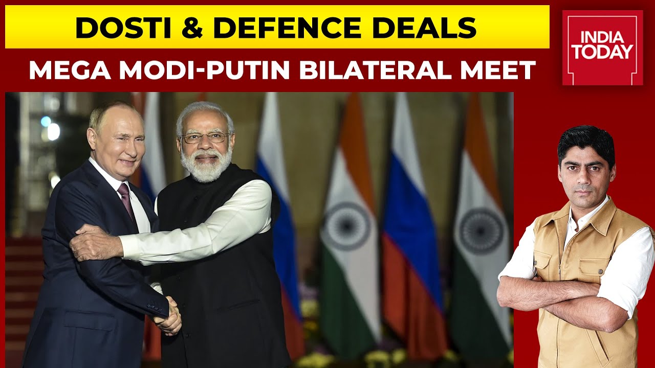 Mega PM Modi-Vladimir Putin Bilateral Meet Concludes; India Signs AK-203 Assault Rifle Deal