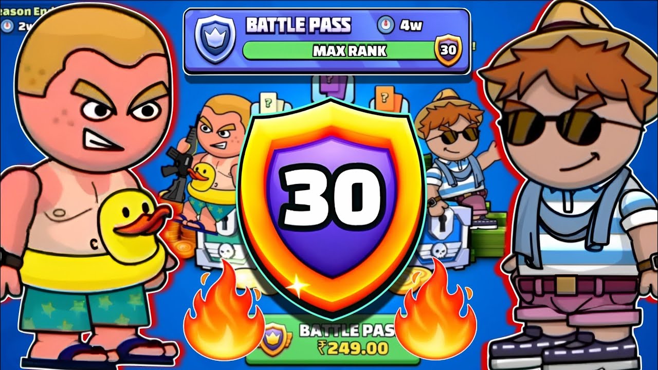DA2 | Mini Militia | 🌟Collecting Battle Pass season 10 Midsummer Fights! free rewards🌟 | #op #video🔥