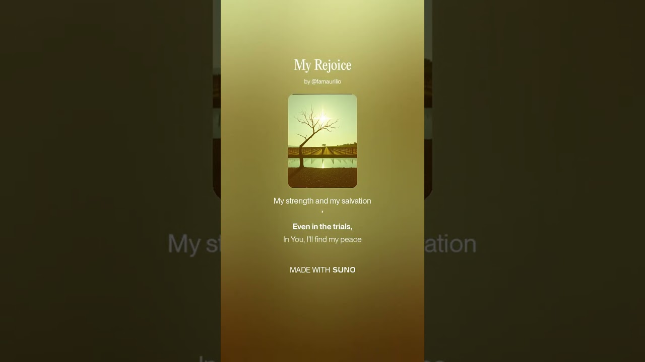 My Rejoice