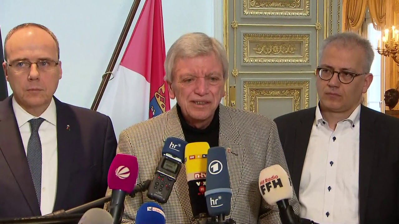 BLUTBAD VON HANAU: Hessens Ministerpräsident Volker Bouffier erschüttert über rechten Terrorakt
