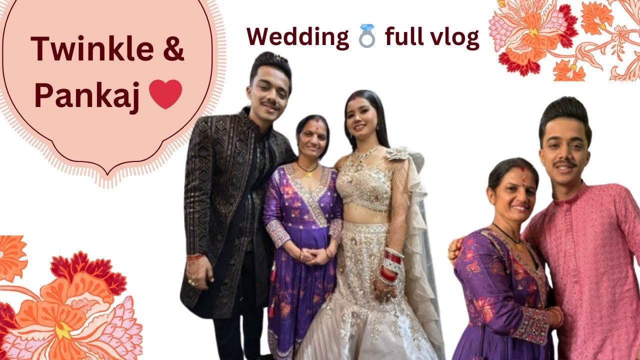 •||• Twinkle gleam with prankstar Panku wedding full vlog •||•