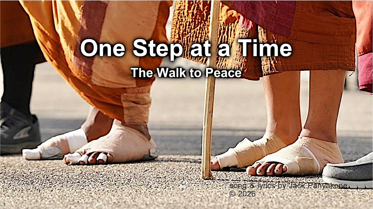 🌿One Step at a Time – The Walk to Peace