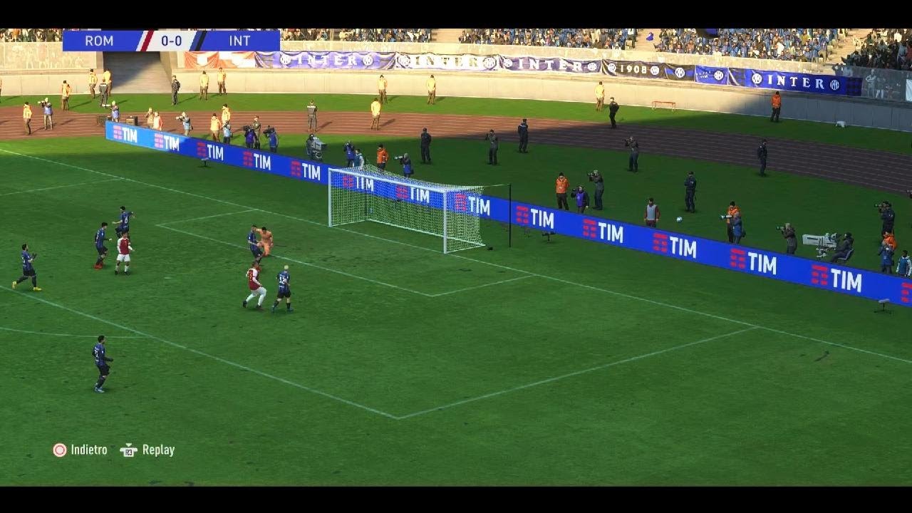 SERIE A TIM : Roma vs Inter  (3 - 4)